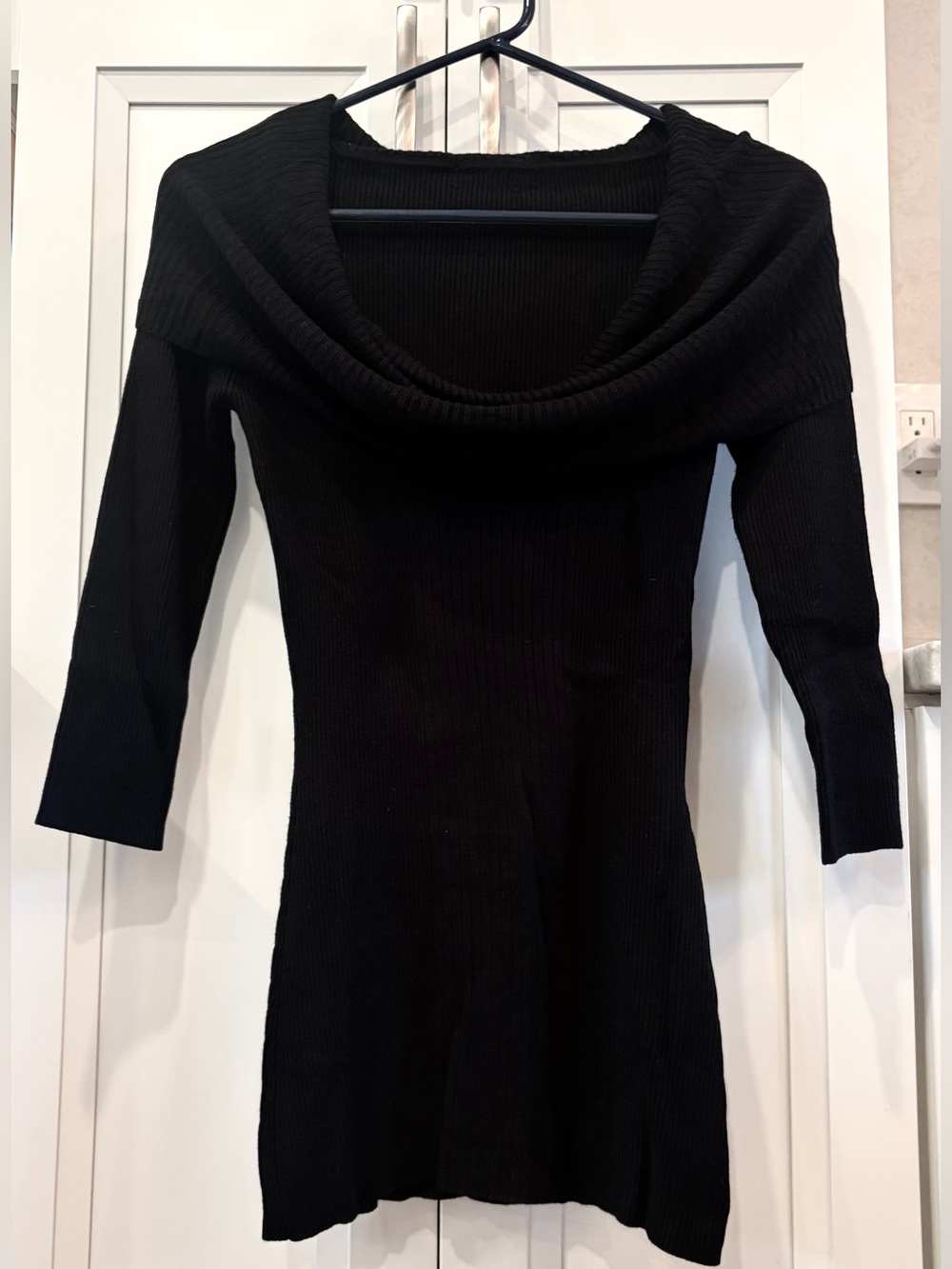 LIKE NEW! 🖤 Silk Blend Sweater/ Mini Dress